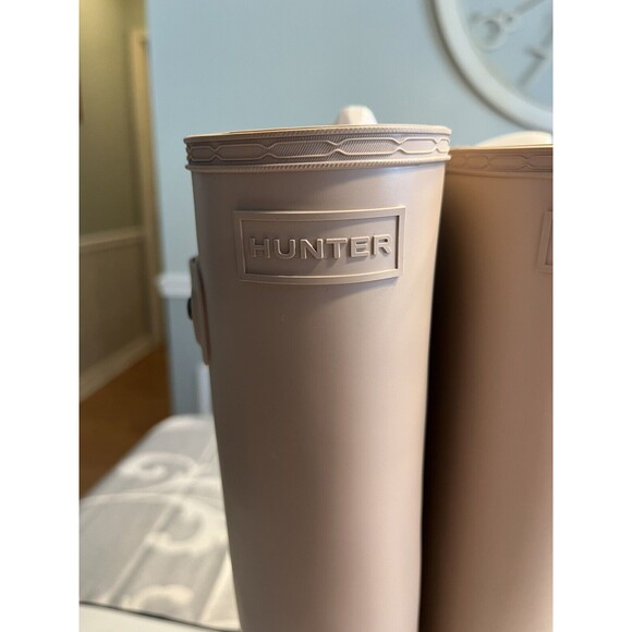 Hunter Women's Winter Rain Boots - Beige - Picture 4 of 11